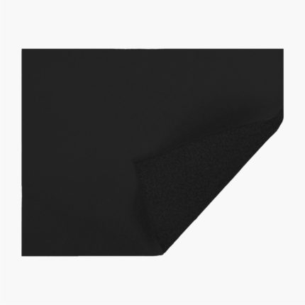 SMALL Neoprene Sheets 3mm SINGLE LINED SBR 230mm x 300mm - BLACK