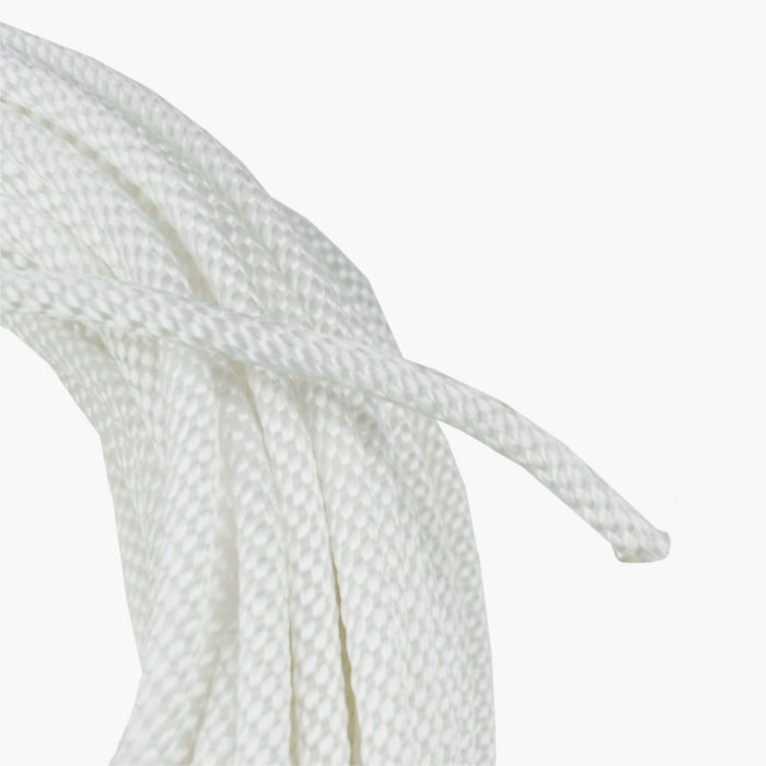 4mm Solid Braid Nylon Rope 100ft White - Packet Overview