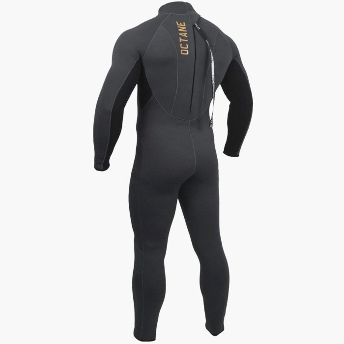 Octane 5mm Wetsuit - Back View 2