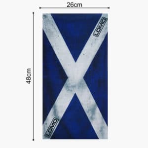 Saltire Overhead Scarf - Dimensions
