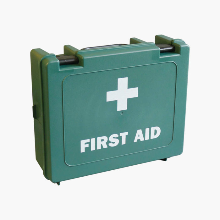 Medium Plastic First Aid Case