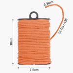 45ft Multi Purpose Line - Orange Dimensions