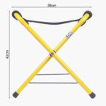Folding Kayak Trestle Stands - Unfolded Dimensions