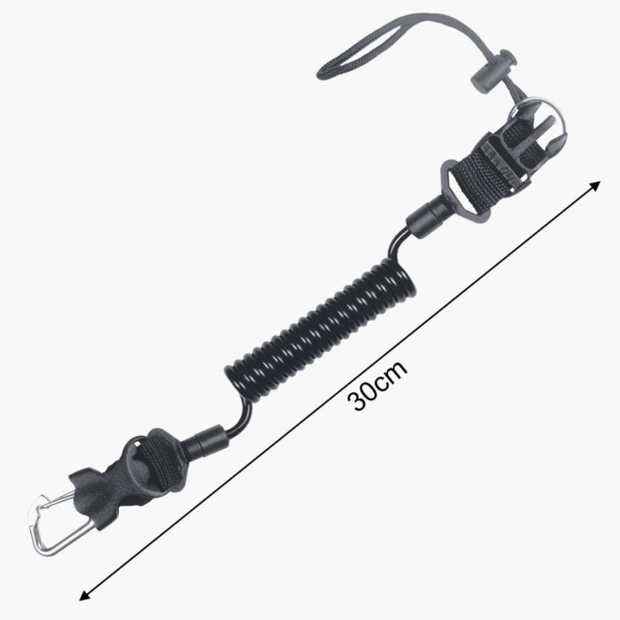 Quick Release Lanyard - Coiled Length