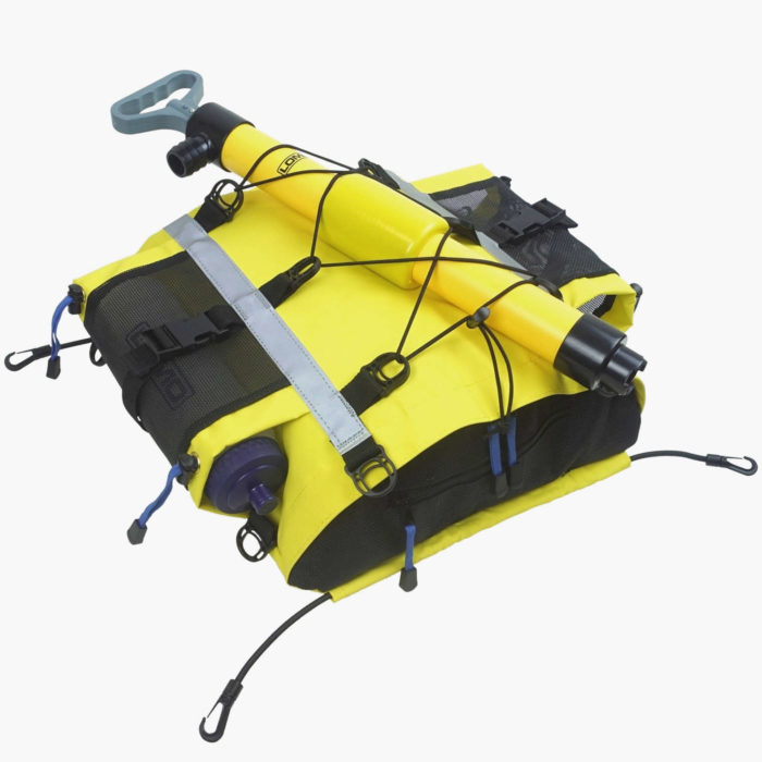 Kayak Rear Deck Bag Zip Closure - Bilge Pump (not included)