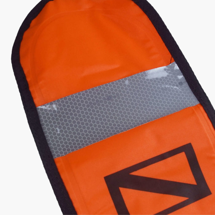 SMB 4 - Orange Diver's Delayed SMB - Light Reflective Top Panel