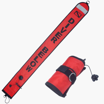 SMB 5 - Diver's Delayed Surface Marker Buoy - Red