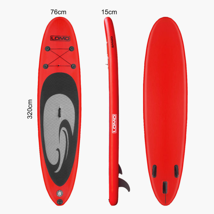 Sanzo Stand Up Paddleboard dimensions