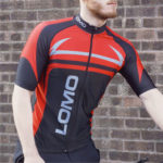 Short Sleeved Cycle Jersey - In Use