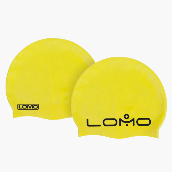 Silicone Swimming Caps - Yellow