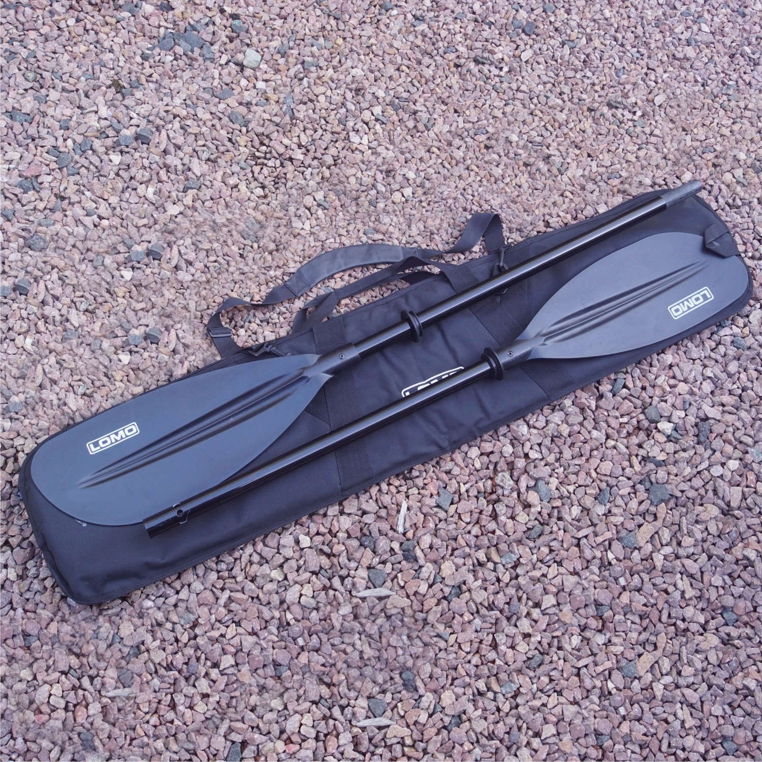 MOVKZACV Kayak Paddle Bag for 2 Paddles Marine Fishing Paddle Carry Bag SUP Canoe Paddles Storage Bag with Adjustable Strap 
