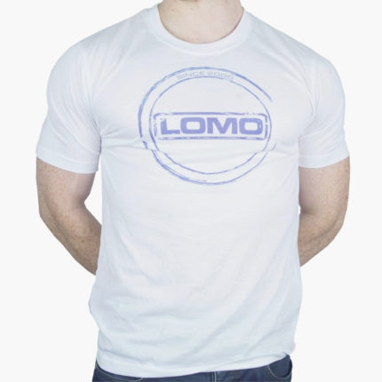 White Lomo T-Shirt - Side View