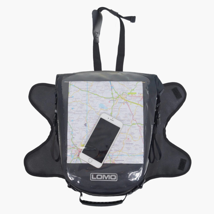 Magnetic Mount Bike Tank Bag - Clear Top for Map and Phone