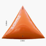 Tetrahedron Racing Mark Buoy - Dimensions