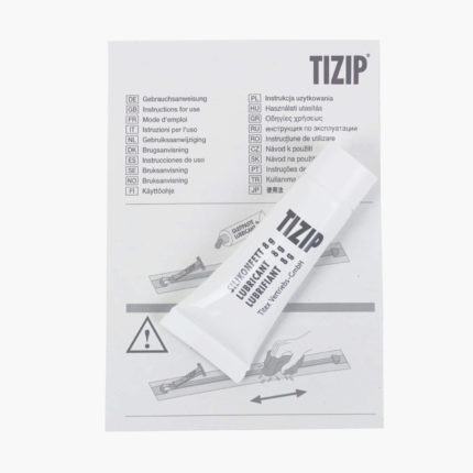 Tizip Lubricant - Packet and Information