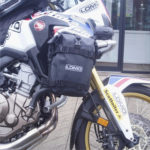 Motorcycle Crash Bar Dry Bags - Crash Bar Bike Attachment Example