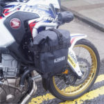 Motorcycle Crash Bar Dry Bags - Waterproof in Heavy Rain
