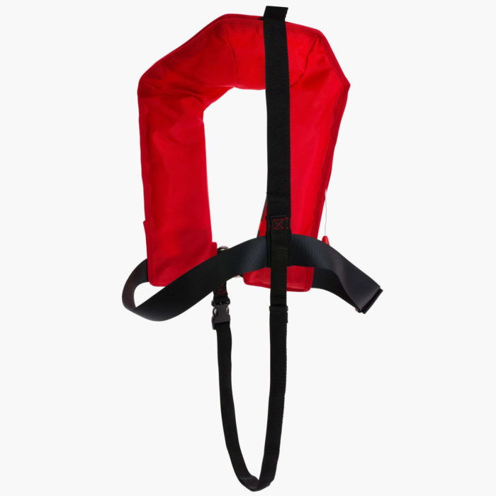 Hydro Manual Life Jacket - Red - Back