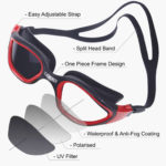 Vigour Swimming Goggles - Polarised Lenses