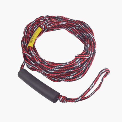Waterski Tow Rope - Red Black White - 60'