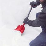 Avalanche Snow Shovel - In use