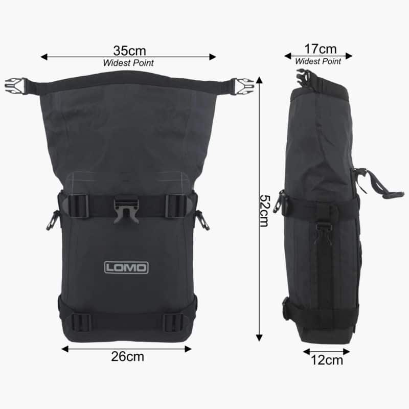 Motorcycle Adventure Pannier Dry Bags Medium Lomo Watersport UK. Wetsuits, Dry Bags