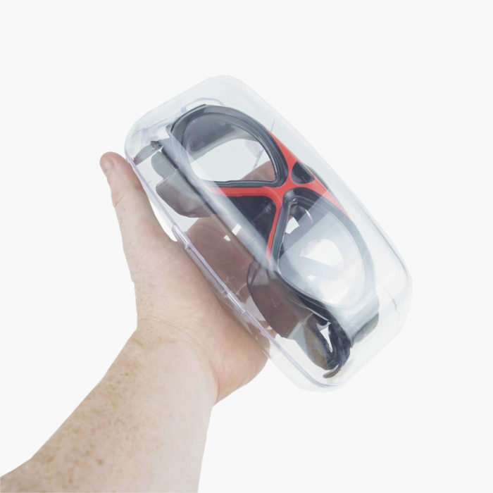 Velocity swimming goggles - in protective case