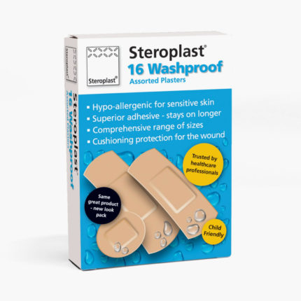 Washproof Assorted Plasters - Pack of 16