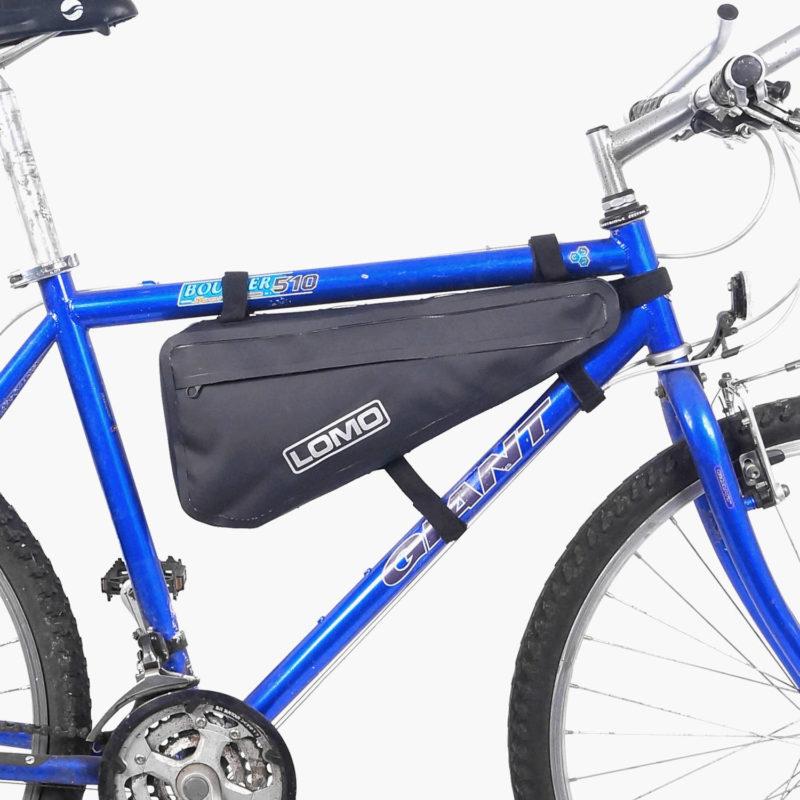 Bike A Frame Dry Bag - Attached To Bike Frame