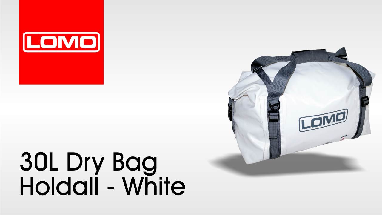 30L Holdall Dry Bag White Video
