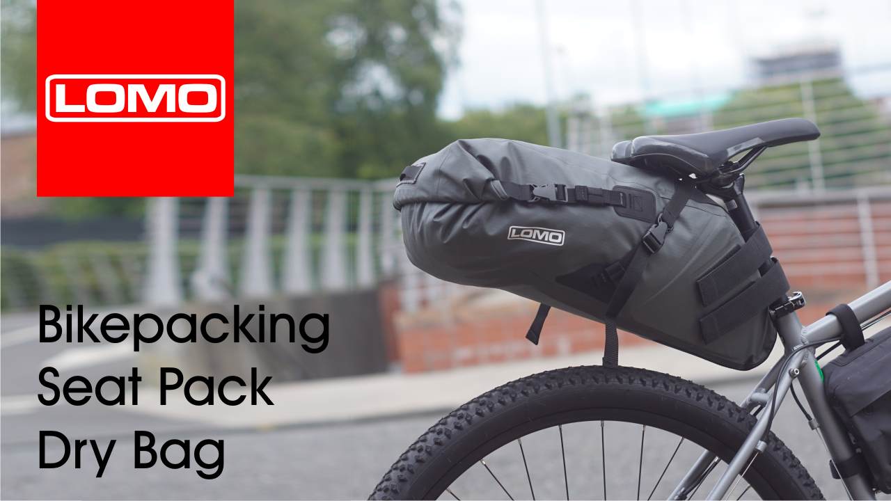 Bikepacking Seat Pack Dry Bag Video