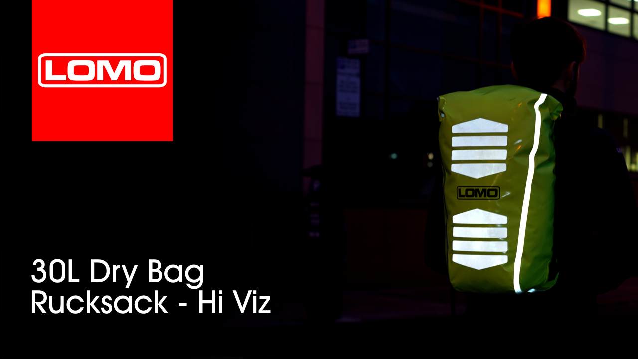 30L High Visibility Dry Bag Rucksack Video