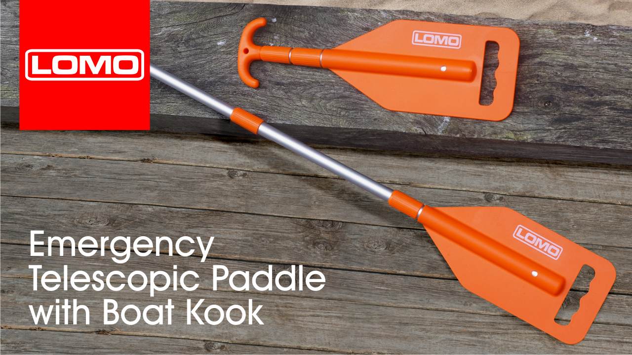 Emergency Extendable Paddle Boat Hook Video