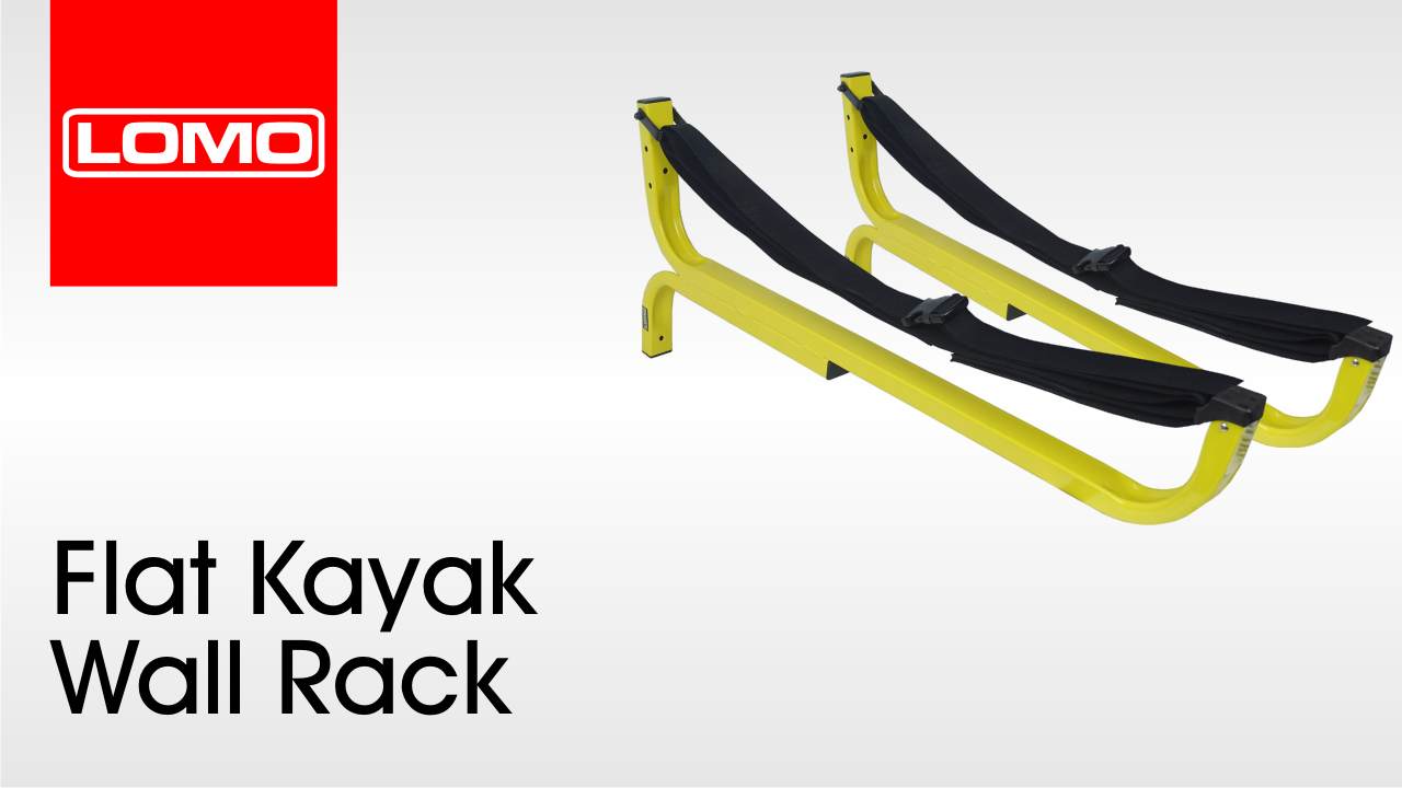 Flat Kayak Wall Rack Video