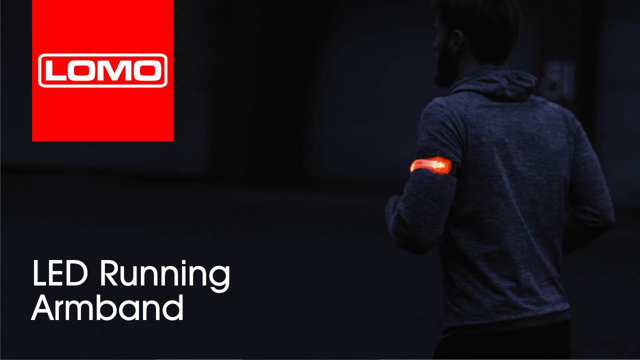 LED Running Armband Video