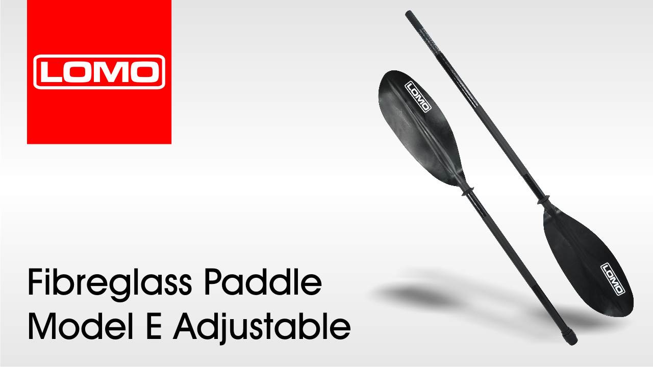 Model E Adjustable Fibreglass Paddle Video