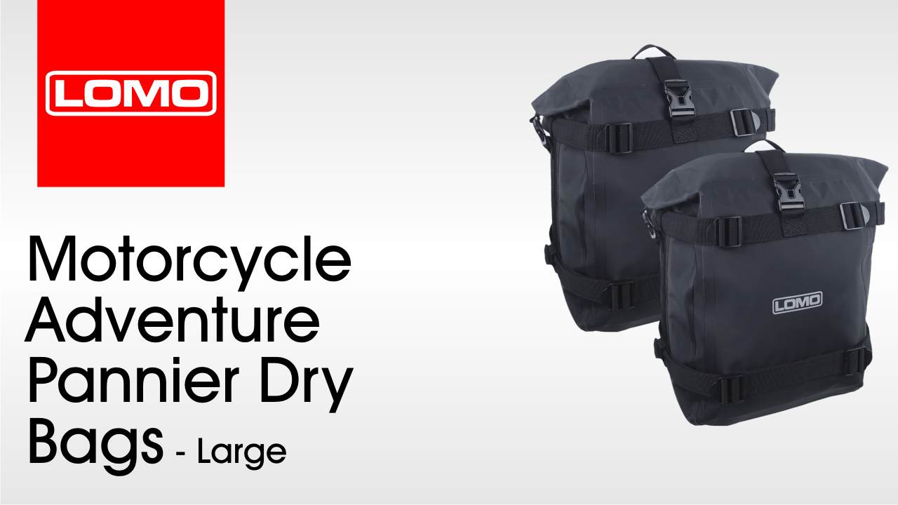 Large Adventure Dry Bag Pannier Video