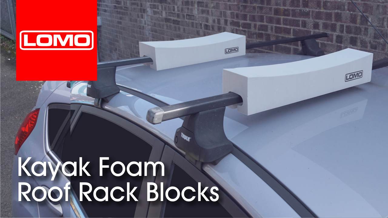 Oval Kayak Foam Roof Rack Blocks Video