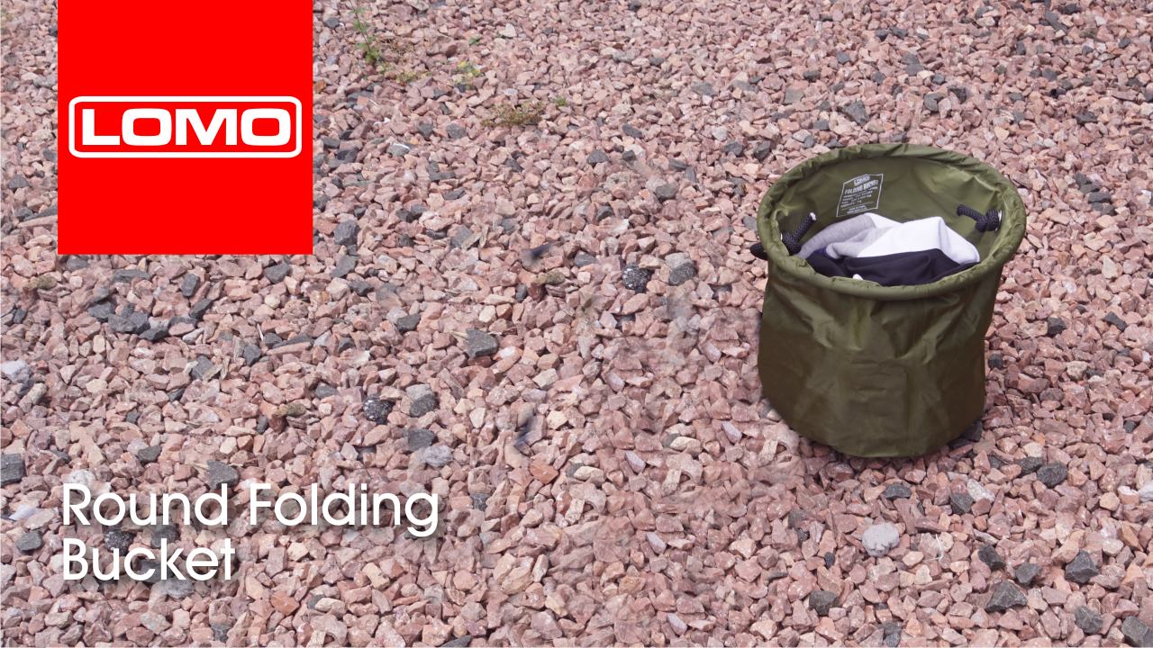Round Folding Bucket Video