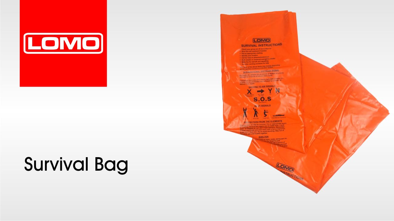 Orange Survival Bag Video