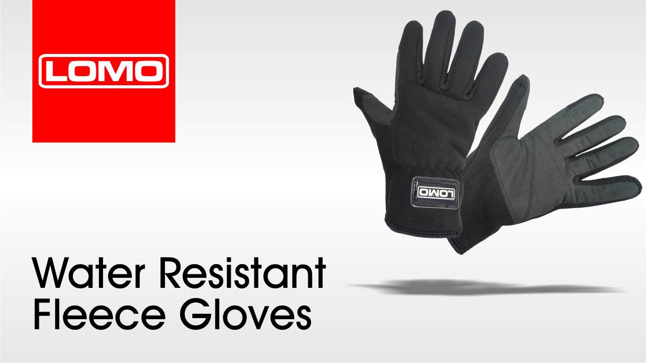 Water Resistant Fleece Gloves Video