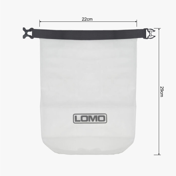3L Maxiview Dry Bag Dimensions Flat