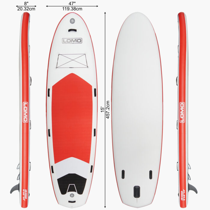 Air Squad Giant Family SUP Dimensions