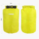 10L TPU Dry Bag Yellow Measurements