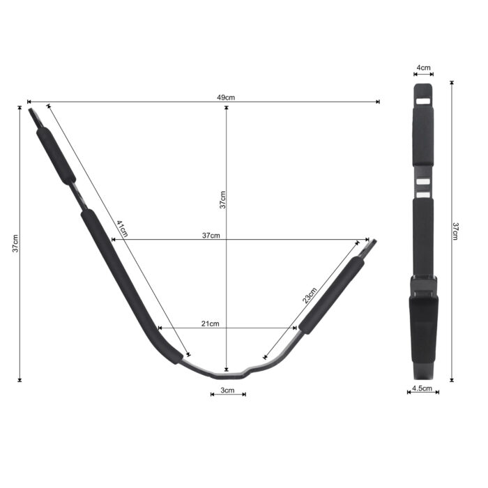 Kayak Roof Rack J Bar Dimensions