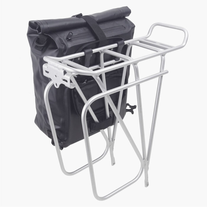 16L Bike Pannier Dry Bag On Pannier Rack