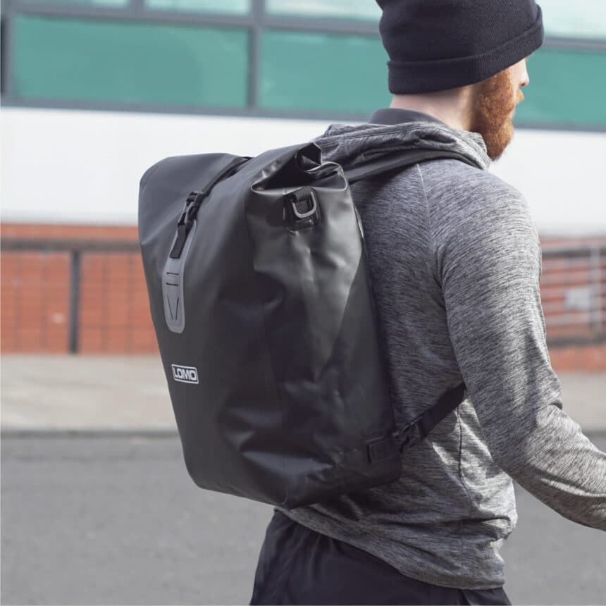 25L Bike Pannier Dry Bag Rucksack Lomo Watersport UK. Wetsuits, Dry