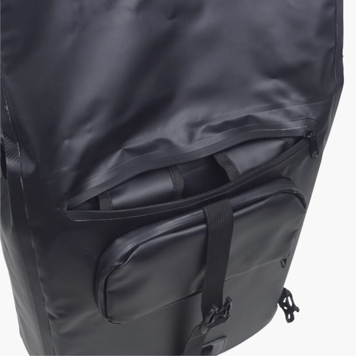 25L Bike Pannier Dry Bag Strap Pocket