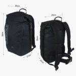 30L Dry Bag Daysack Black Dimensions