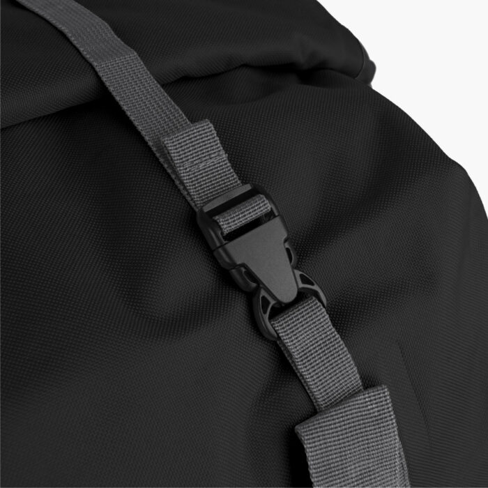 40L Holdall Dry Bag Black Top Secure Buckle